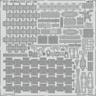   Eduard Accessory USS Midway CV-41 part 4 TRUMPETER 1:350 (53317)