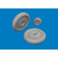 Eduard Accessory Bf 109G-5/6 wheels for Airfix 1:24 (624008)