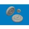 Eduard Accessory Bf 109G-5/6 wheels for Airfix 1:24 (624008)