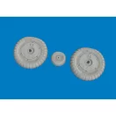 Eduard Accessory Bf 109G-5/6 wheels for Airfix 1:24 (624008)