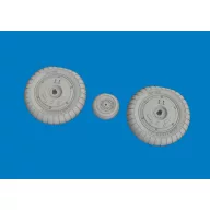 Eduard Accessory Bf 109G-5/6 wheels for Airfix 1:24 (624008)