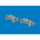 Eduard Accessory Bf 109G-5/6 rudder pedals PRINT for Airfix 1:24 (624009)