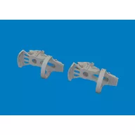   Eduard Accessory Bf 109G-5/6 rudder pedals PRINT for Airfix 1:24 (624009)