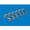 Eduard Accessory Bf 109G-5/6 exhaust stacks PRINT for Airfix 1:24 (624011)