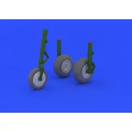 Eduard Accessory Me 262 wheels for Trumpeter 1:32 (632031)
