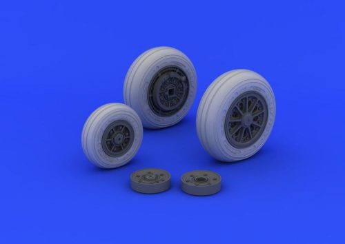 Eduard F-104 undercarriage wheels late for Ital 1:32 (632046)