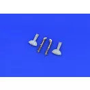 Eduard Accessory Bf 109G-10 undercarriage legsBRONZE f.Re 1:32 (632079)