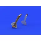Eduard Accessory Bf 109G-10 undercarriage legsBRONZE f.Re 1:32 (632079)