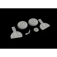   Eduard Accessory Bf 108 wheels for Eduard Accessory 1:32 (632150)