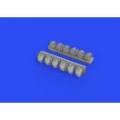 Eduard Accessory P-40E exhaust stacks for Trumpeter 1:32 (632161)