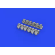   Eduard Accessory P-40E exhaust stacks for Trumpeter 1:32 (632161)