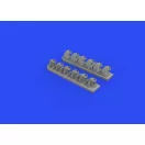 Eduard Accessory P-40E exhaust stacks for Trumpeter 1:32 (632161)