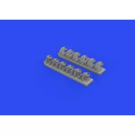   Eduard Accessory P-40E exhaust stacks for Trumpeter 1:32 (632161)