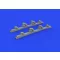 Eduard Accessory Yak-9T exhaust stacks PRINT for ICM 1:32 (632182)