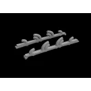 Eduard Accessory Yak-9T exhaust stacks PRINT for ICM 1:32 (632182)
