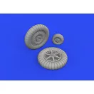 Eduard Accessory Bf 109G-2 wheels 1/32 for REVELL 1:32 (632186)