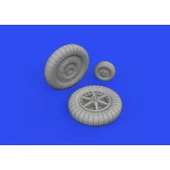   Eduard Accessory Bf 109G-2 wheels 1/32 for REVELL 1:32 (632186)
