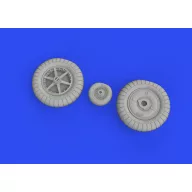   Eduard Accessory Bf 109G-2 wheels 1/32 for REVELL 1:32 (632186)