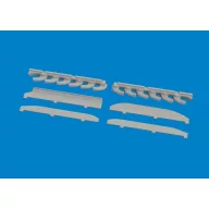   Eduard Accessory Bf 109K-4 exhaust stacks PRINT for Kotare 1:32 (632207)