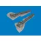 Eduard Accessory Fw 190 undercarriage legs PRINT for Revell 1:32 (632213)