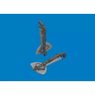   Eduard Accessory Bf 109G undercarriage legs PRINT for Revell 1:32 (632214)