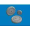 Eduard Accessory Bf 109G-6 wheels for Revell 1:32 (632215)