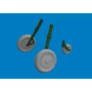 Eduard Accessory Bf 109G-6 wheels for Revell 1:32 (632215)