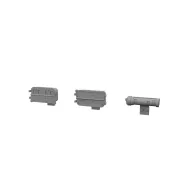   Eduard Accessory WWII German NOTEK rear lights PRINT 1:48 (635047)
