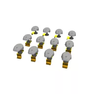   Eduard Accessory WWII German NOTEK head lights PRINT 1:48 (635048)