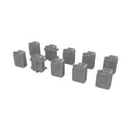Eduard Accessory WWII German Jerry Cans PRINT 1:48 (635059)
