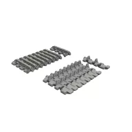   Eduard Accessory Tiger I early tracks PRINT for Tamiya 1:35 (635066)