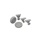 Eduard Accessory F4F-4 w/ early wheels LööKplus ACADEMY 1:48 (644303)