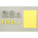 Eduard Accessory F-22A wheels für Hasegawa 1:48 (648017)