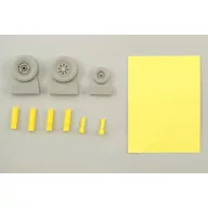 Eduard Accessory F-22A wheels für Hasegawa 1:48 (648017)