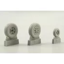 Eduard Accessory F-22A wheels für Hasegawa 1:48 (648017)