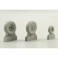 Eduard Accessory F-22A wheels für Hasegawa 1:48 (648017)