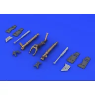   Eduard Accessory MiG-21 undercarriage legs Bronze f.EDU 1:48 (648080)