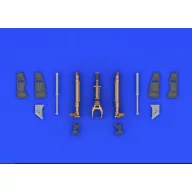   Eduard Accessory MiG-21 undercarriage legs Bronze f.EDU 1:48 (648080)