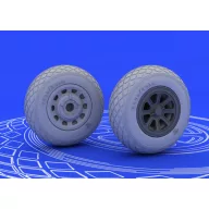 Eduard Accessory P-51 wheels 1:48 (648092)