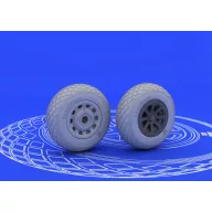 Eduard Accessory P-51 wheels 1:48 (648092)