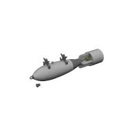   Eduard Accessory P-40 500lb GP British bomb PRINT EDUARD 1:48 (6481080)