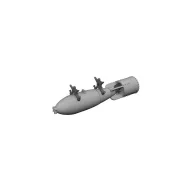   Eduard Accessory P-40 250lb Mk.1 British bomb PRINT EDUARD 1:48 (6481081)