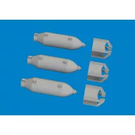   Eduard Accessory P-40 100lb M30 US bombs PRINT EDUARD 1:48 (6481083)