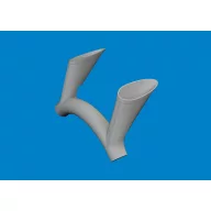 Eduard Accessory F4F-4 exhausts PRINT ACADEMY 1:48 (6481088)