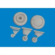 Eduard Accessory F4F-4 wheels early ACADEMY 1:48 (6481089)