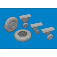 Eduard Accessory F4F-4 wheels late ACADEMY 1:48 (6481090)
