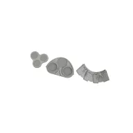   Eduard Accessory P-40E radiators upgrade set PRINT EDUARD 1:48 (6481097)