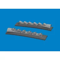   Eduard Accessory P-40 cold weather exhaust stacks rounded PRINT EDUARD 1:48 (6481099)
