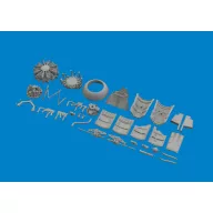   Eduard Accessory Fw 190A-6 engine & fuselage guns EDUARD 1:48 (6481102)