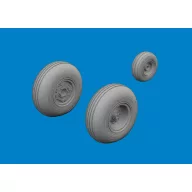 Eduard Accessory UH-60 wheels ICM 1:48 (6481109)